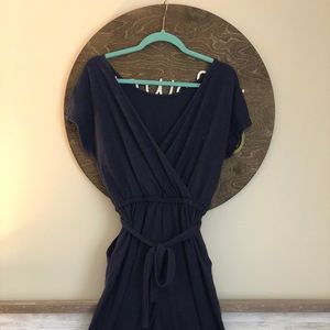 Navy Blue Jumper (reversible)